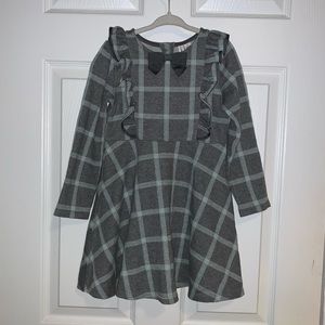 Janie and Jack Plaid Ruffle Dress